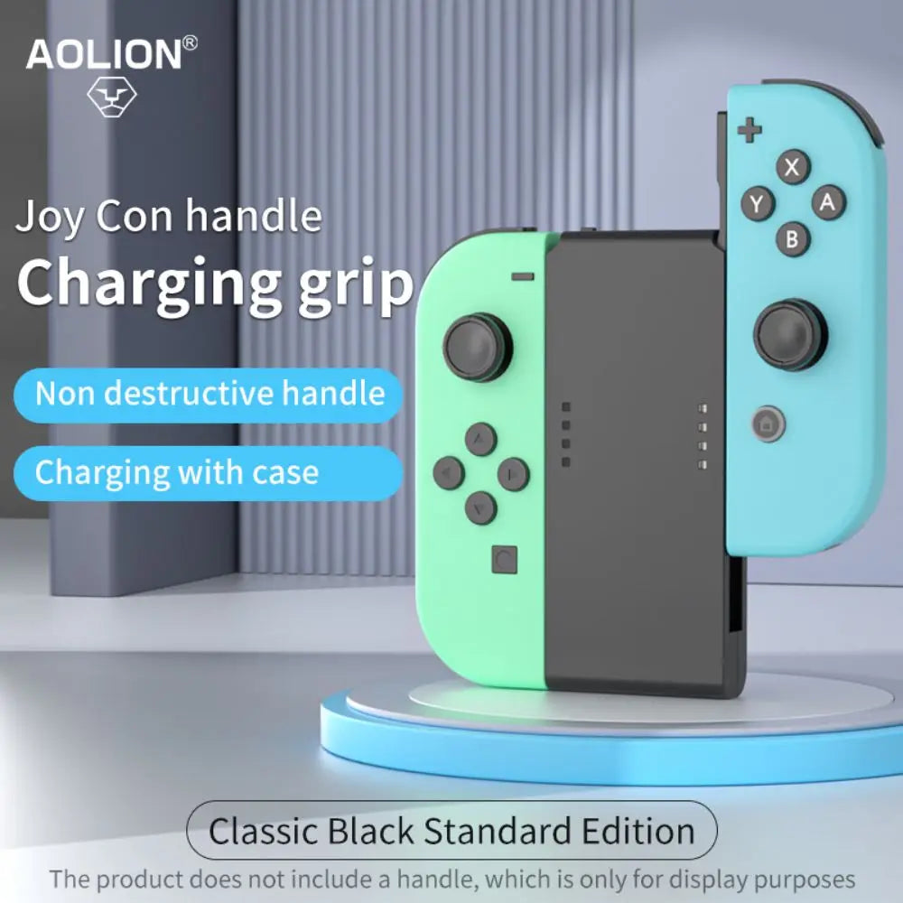 Aolion Charging Grip Bracket for Switch Joycon Handle Gaming Controller Grip Charging Station for Nintendo Switch Accessories