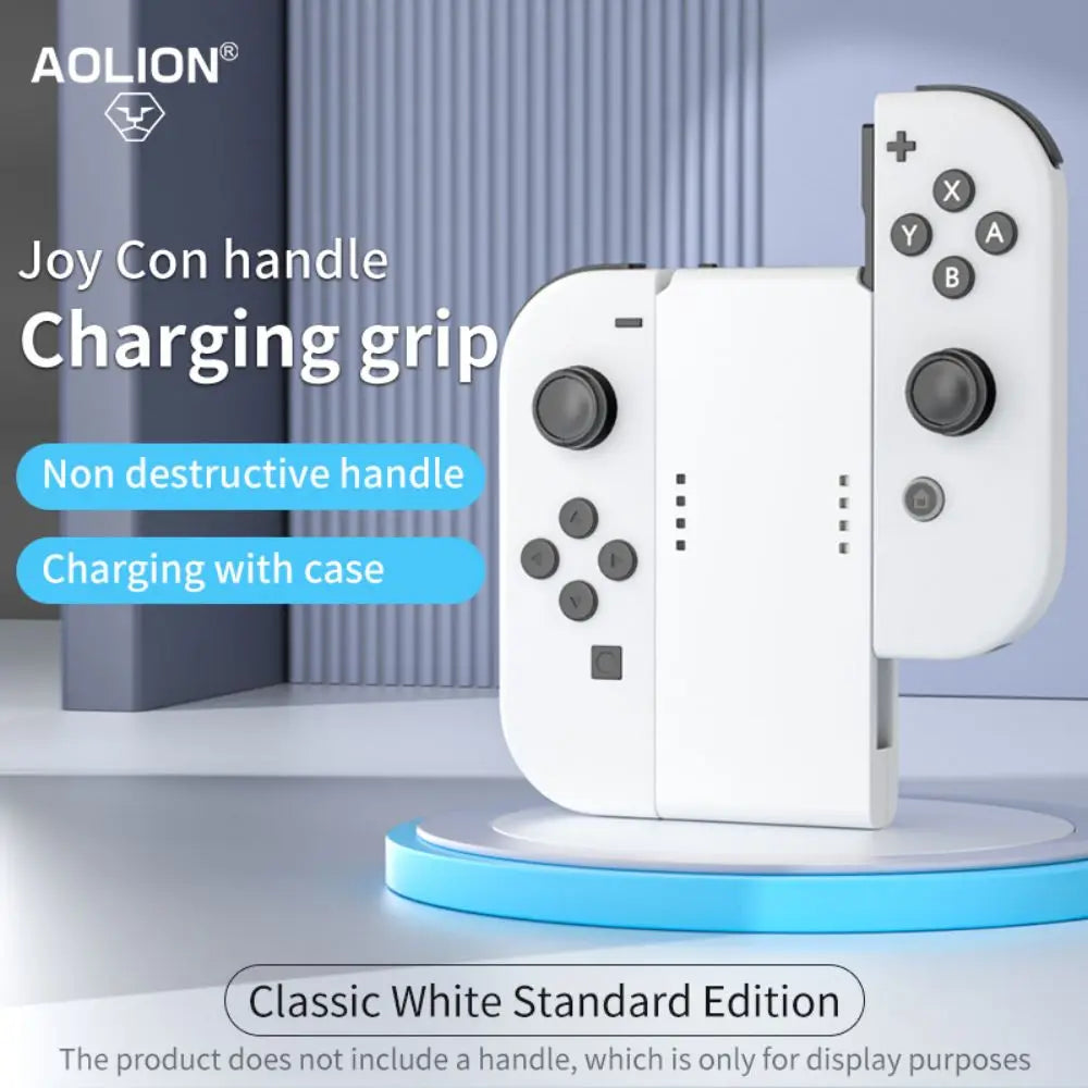 Aolion Charging Grip Bracket for Switch Joycon Handle Gaming Controller Grip Charging Station for Nintendo Switch Accessories